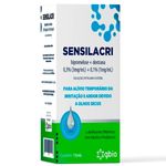 sensilacri 3+1mg/ml solução oftálmica 15ml geolab