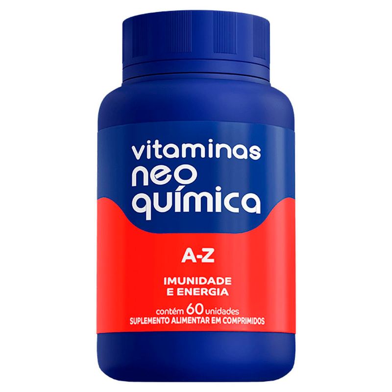 vitaminas neo química a-z imunidade e energia 60 comprimidos