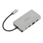 adaptador targus usb-c para hdmi e vga 4k dock419usz cinza (mp)