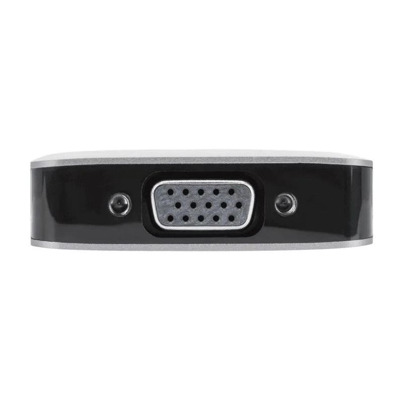 adaptador targus usb-c para hdmi e vga 4k dock419usz cinza (mp)
