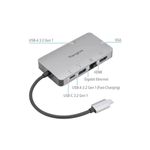 adaptador targus usb-c para hdmi e vga 4k dock419usz cinza (mp)