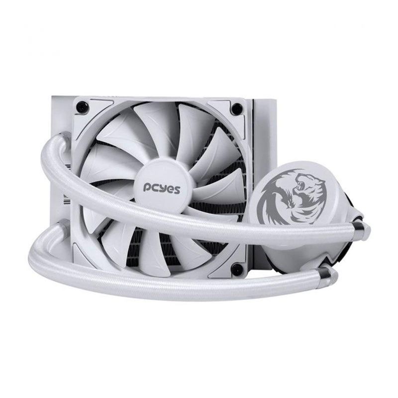 cooler pcyes para processador hydro 120mm sangue frio 2 branco (mp)