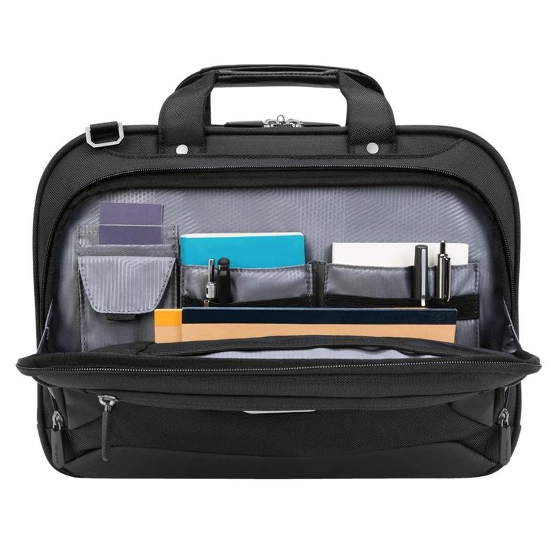 maleta para notebook targus 14" corporate traveler preto (mp)