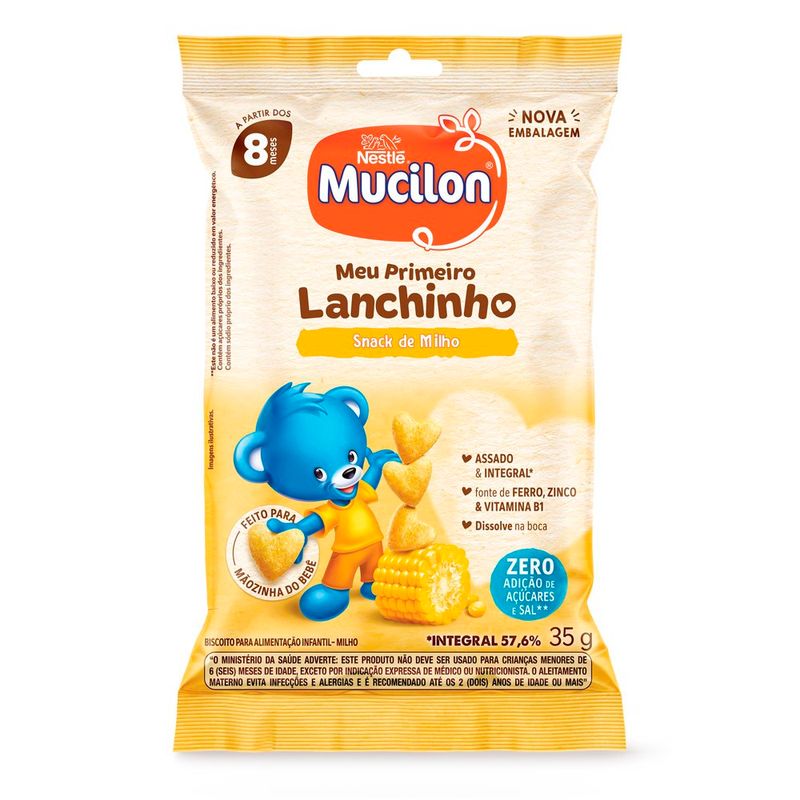 snack nestlé mucilon milho 35g