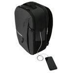 mochila para notebook 15.6" targus city fusion tbb629gl cinza (mp)