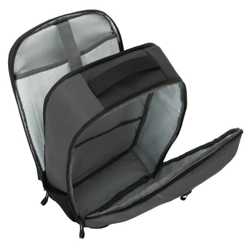 mochila para notebook 15.6" targus city fusion tbb629gl cinza (mp)