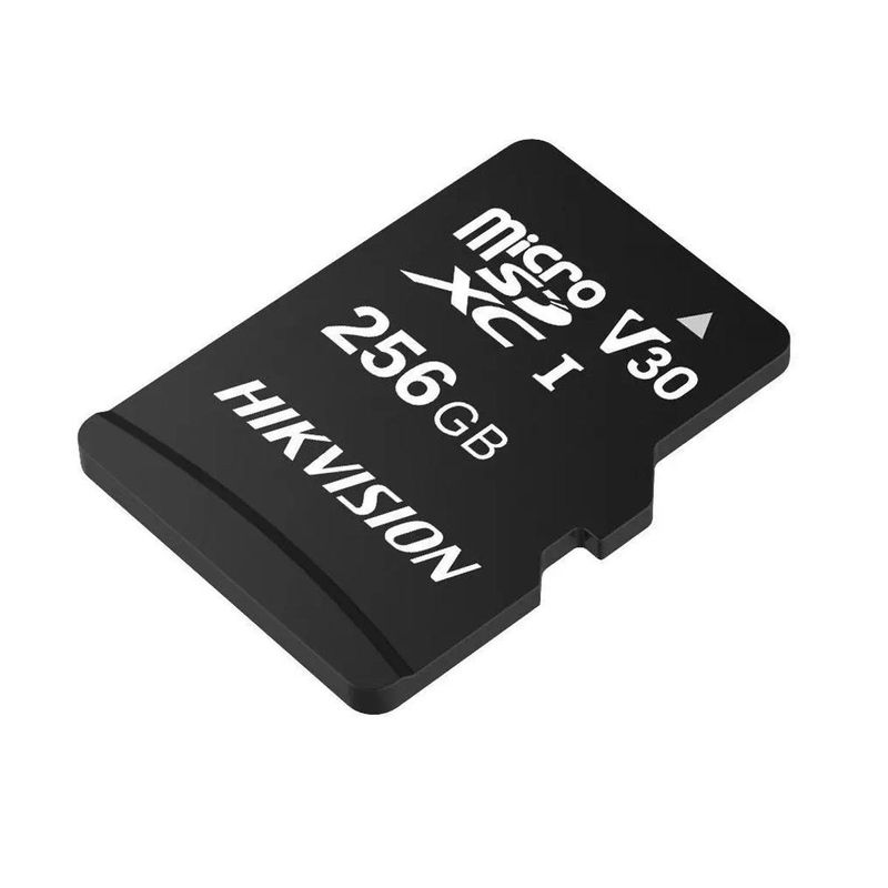 cartão de memória hikvision micro sd hc 256gb com leitor (mp)