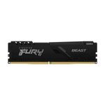 memória ram para desktop 16gb kingston ddr4 3200mhz fury beast kf432c16bb1/16 (mp)
