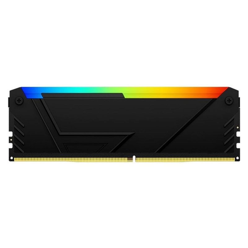 memória ram para desktop 32gb kingston ddr4 3200mhz fury beast rgb kf432c16bb2a/32 (mp)