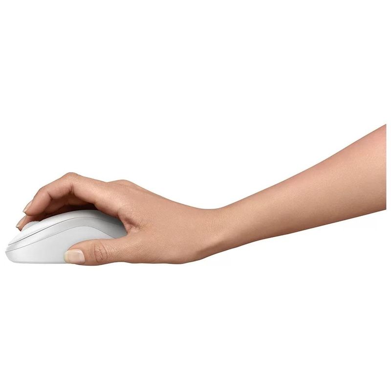 mouse sem fio logitech m240 bluetooth branco 910-007116 (mp)
