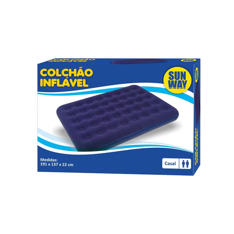colchão inflável casal sunway elz1152 (mp)