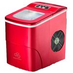 máquina de gelo multilaser 2 litros 127v-100w vermelha ho069 (mp)