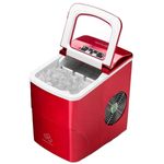 máquina de gelo multilaser 2 litros 127v-100w vermelha ho069 (mp)