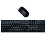 teclado e mouse multilaser sem fio 2.4ghz 1600dpi usb bulk preto tc269 (mp)