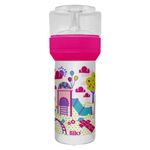 mamadeira lillo super divertida bico silicone rosa 614431 260ml