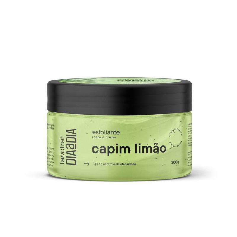 esfoliante facial e corporal labotrat capim limão 300g (mp)