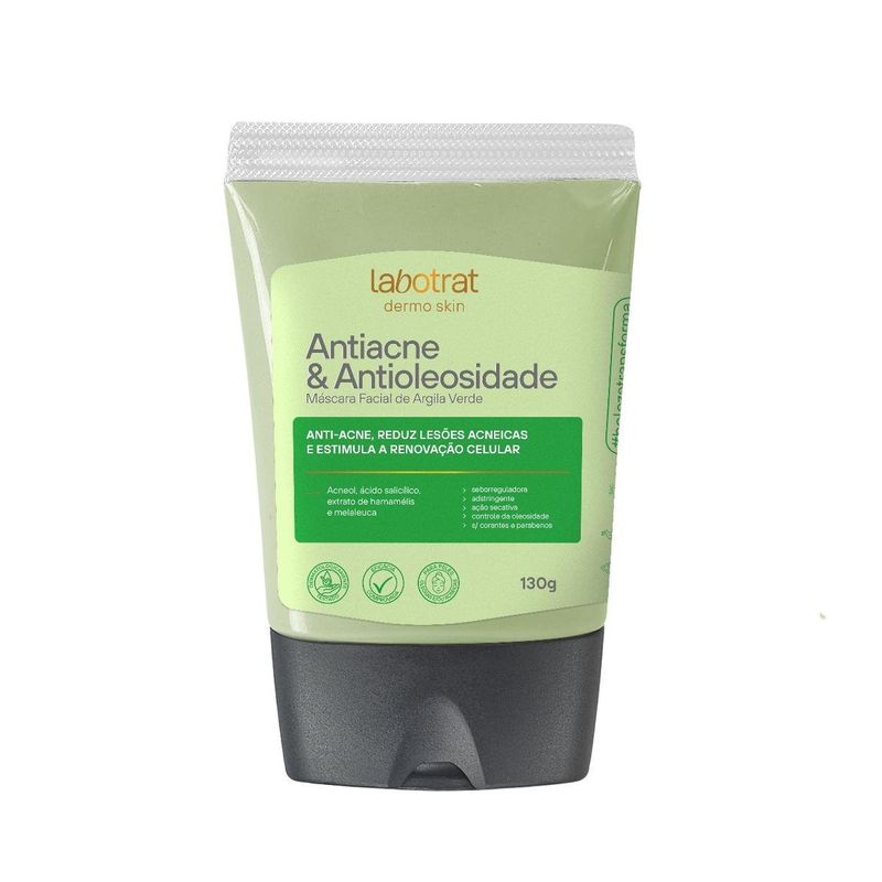máscara facial labotrat com argila verde 130g (mp)