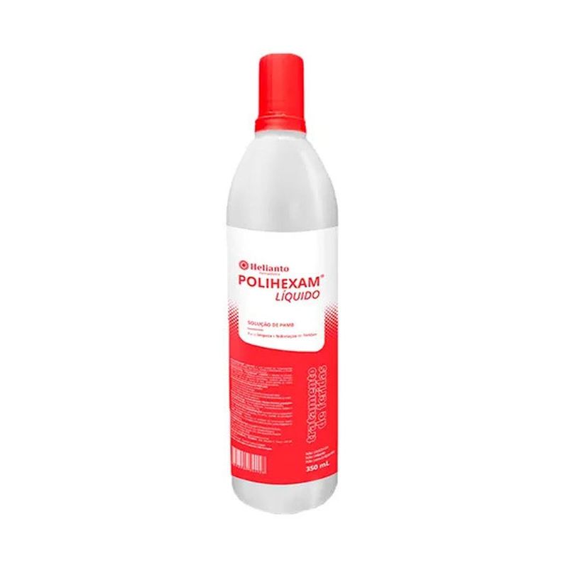 solução para limpeza de feridas polihexam com phmb 0,1% helianto 350ml (mp)