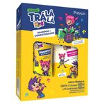 kit shampoo + condicionador tralala kids sem embaraco 480ml (mp)