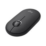 mouse sem fio logitech pebble mouse 2 grafite m350s