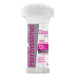 desodorante creme twist antitranspirante herbíssimo clinical rosa 45g