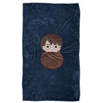 almofada zonacriativa 2em1 manta com ziper harry potter (mp)