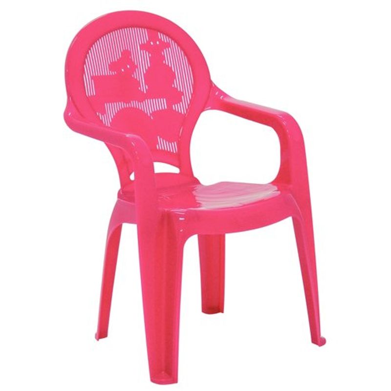 cadeira infantil tramontina catty rosa 92266060