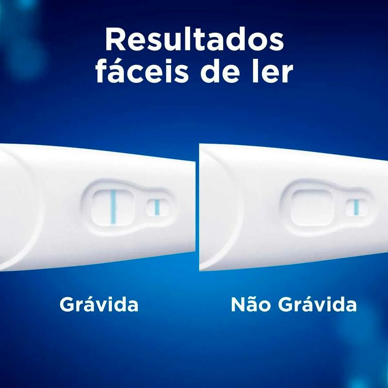 teste de gravidez p&g clearblue saiba antes 1 unidade