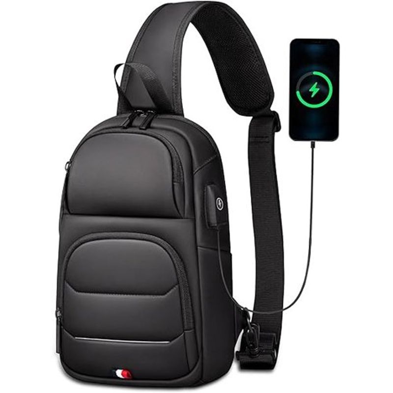 mochila de ombro fenree.geer preto a-bi