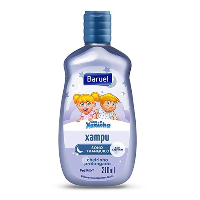 shampoo turma da xuxinha sono tranquilo 210ml