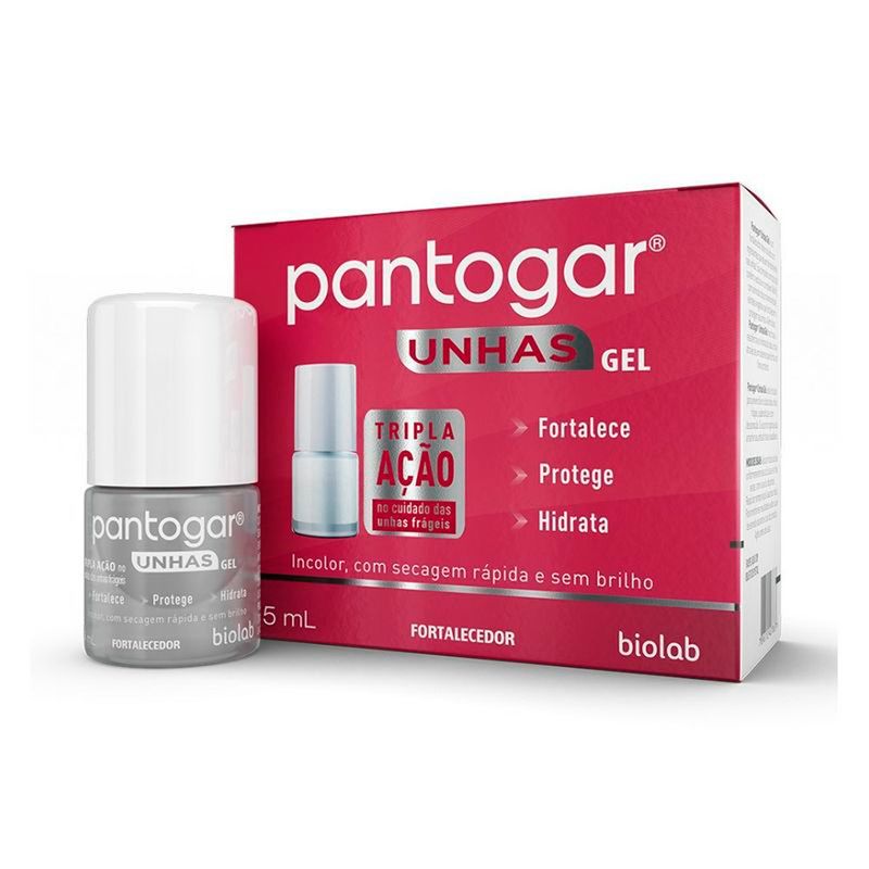 pantogar unhas gel 5ml biolab