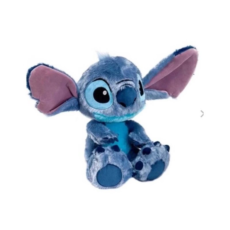 pelúcia fun divirta-se disney stitch big feet 45cm azul (mp)