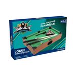 jogo mini sinuca de mesa multikids plástico mdf feltro 50,5x30cm br2074 (mp)