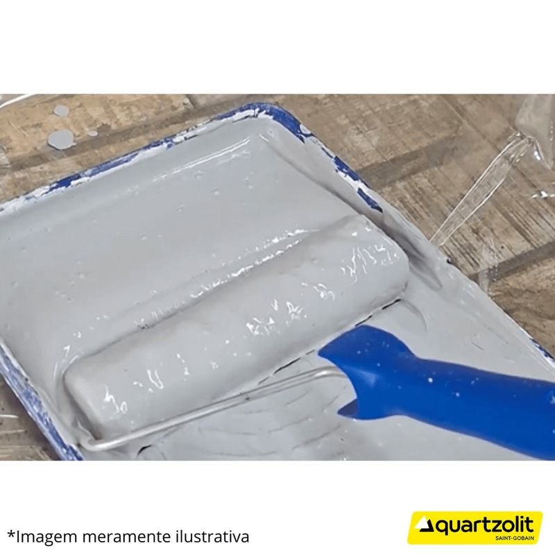 impermeabilizante borracha líquida quartzolit elástica 18kg cinza (mp)
