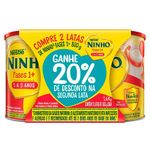 fórmula ninho fase 1+ 2 latas 800g cada