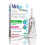 minilax pediátrico 714+7,7mg/g solução retal 7 bisnagas 6,5g momenta
