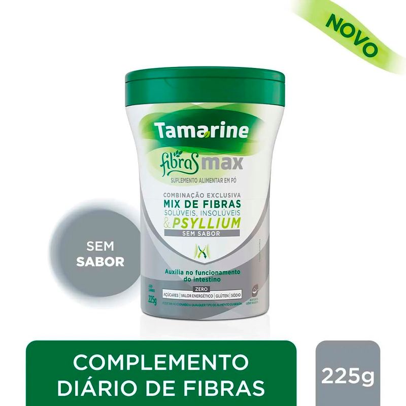 tamarine fibras max sem sabor 225g