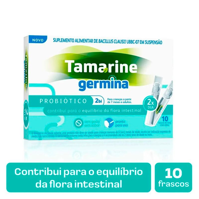 tamarine germina 2bi 10 flaconetes suspensão cosmed