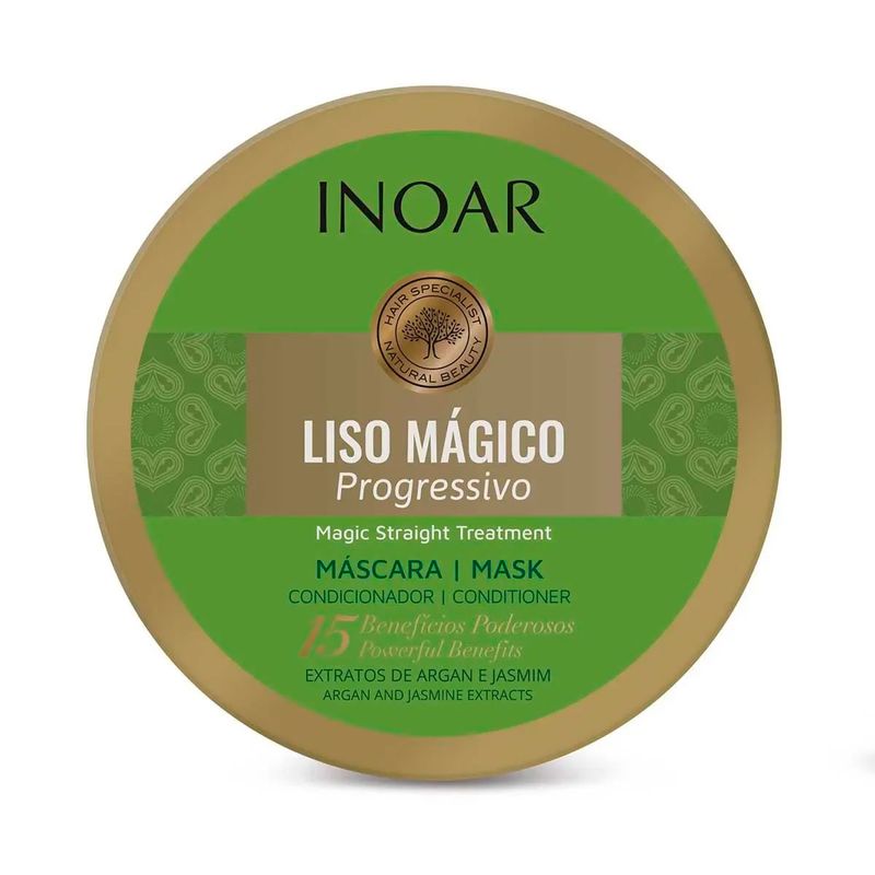 máscara capilar inoar liso mágico 250g