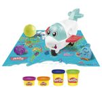 massinha hasbro play-doh avião explorador f8804