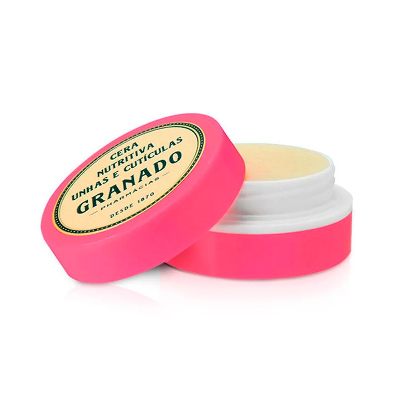 cera nutritiva granado unhas e cutículas pink 7g