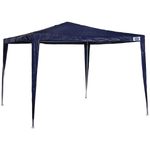 tenda gazebo mor ráfia 3m x 3m azul