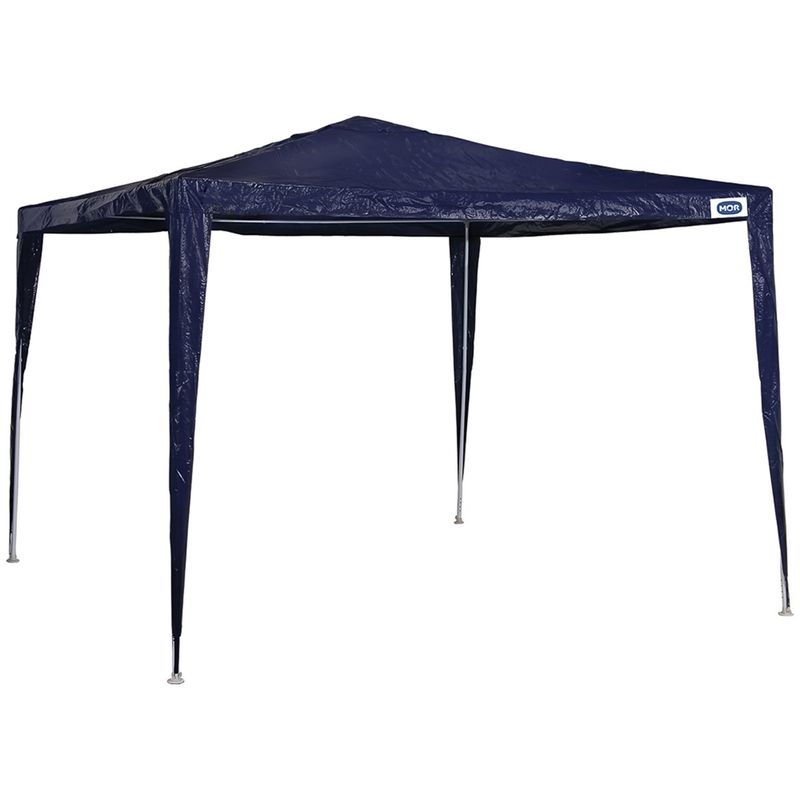 tenda gazebo mor ráfia 3m x 3m azul