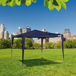 tenda gazebo mor ráfia 3m x 3m azul