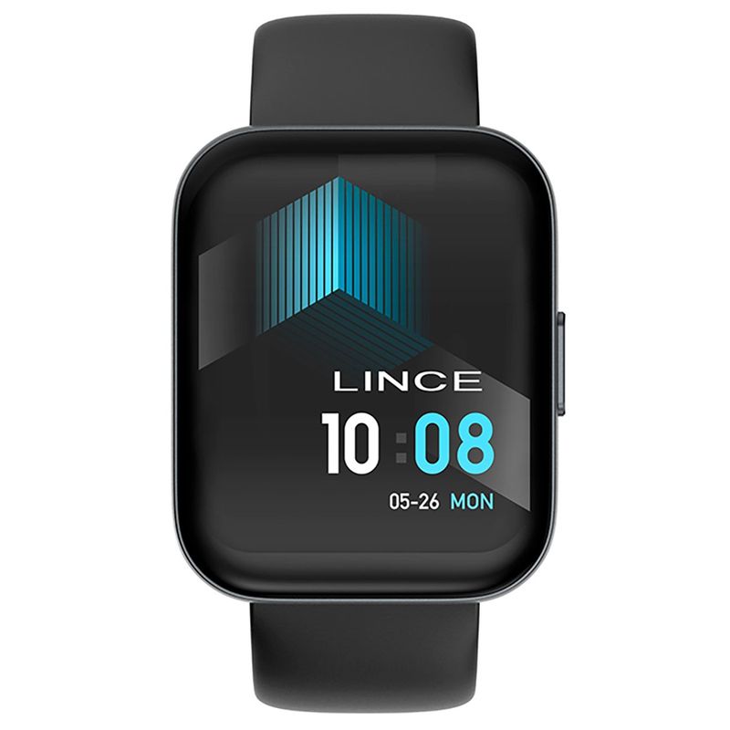 smartwatch lince fit 3 preto lswuqpm005 pxpx unissex