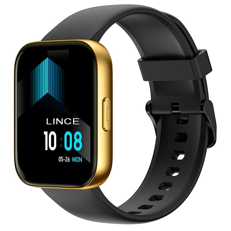 smartwatch lince fit 3 dourado lswuqpm003 pxpx unissex