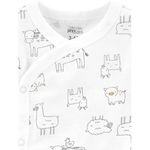 conjunto 5 peças macacão simple joys carter's a-bi