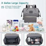 mochila multifuncional para fraldas bebê a-bi