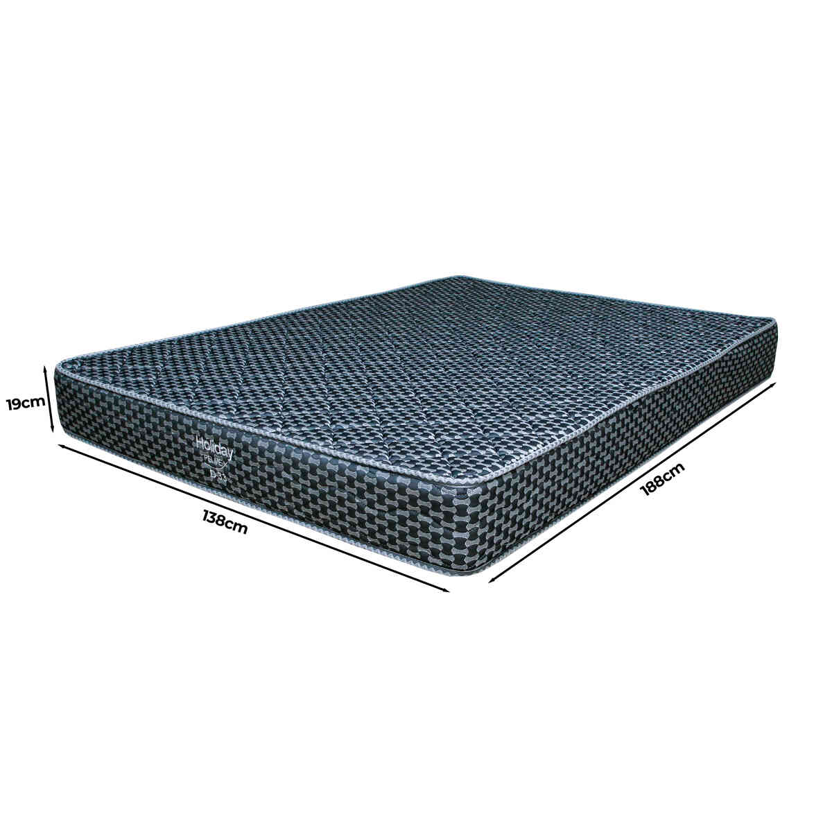Colchão Casal Pelmex Holiday D33 19x138x188cm