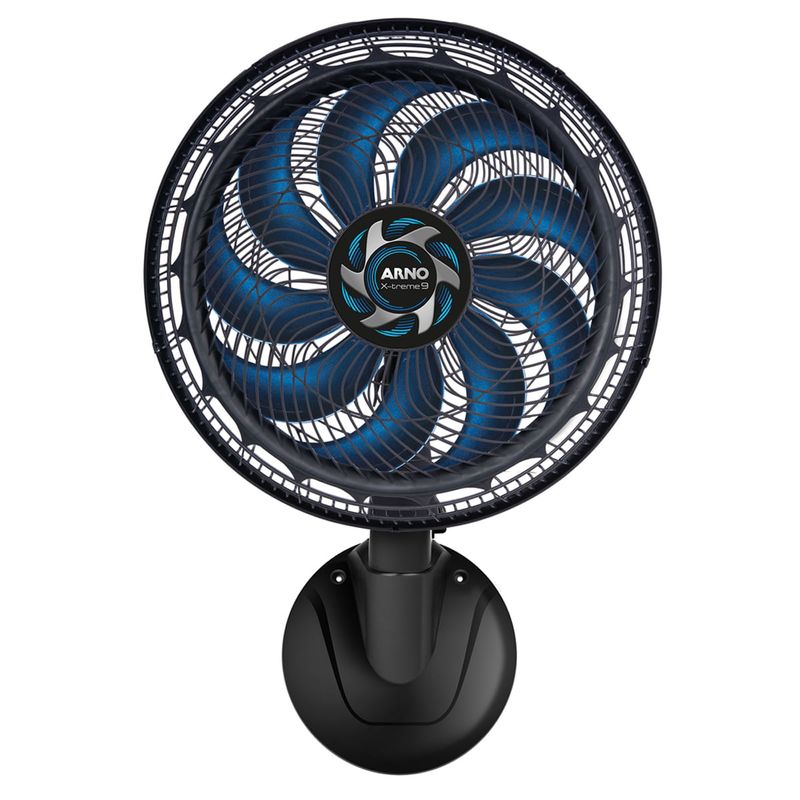 ventilador de parede 40cm arno xtreme preto ve3970b1